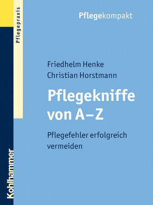 cover image of Pflegekniffe von A--Z